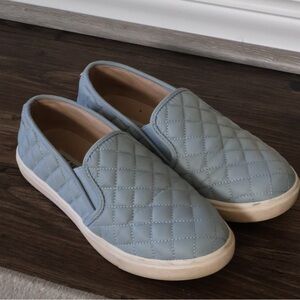 Steve Madden quilted slip on sneakers